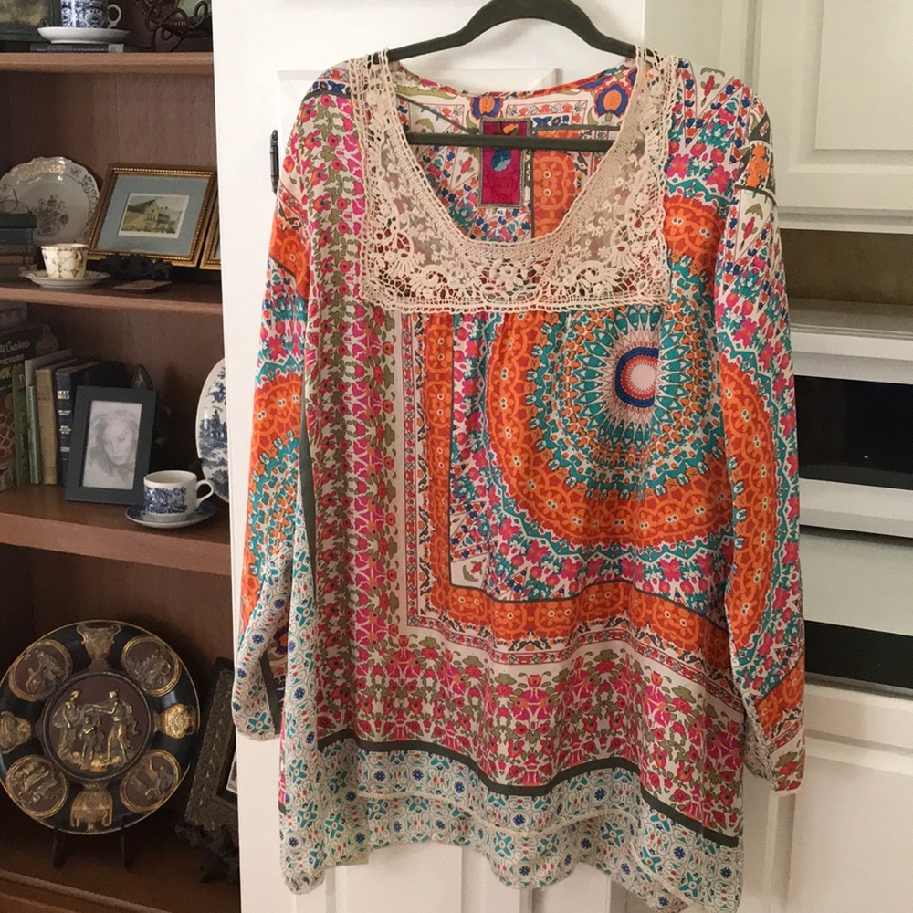 Johnny Was tunic top